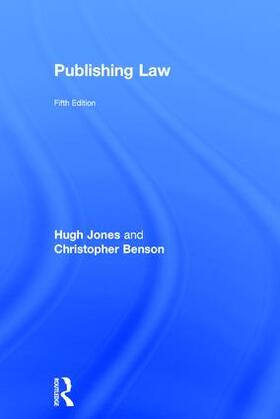 Jones / Benson |  Publishing Law | Buch |  Sack Fachmedien