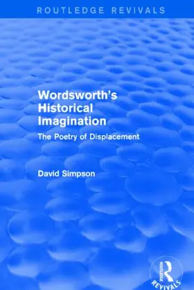 Simpson |  Wordsworth's Historical Imagination | Buch |  Sack Fachmedien