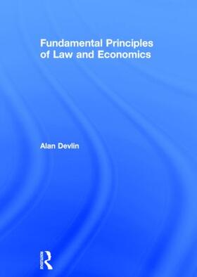 Devlin |  Fundamental Principles of Law and Economics | Buch |  Sack Fachmedien