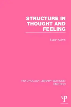 Aylwin |  Structure in Thought and Feeling | Buch |  Sack Fachmedien