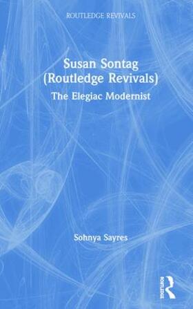 Sayres |  Susan Sontag | Buch |  Sack Fachmedien