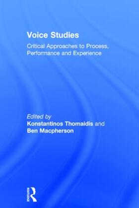 Thomaidis / Macpherson |  Voice Studies | Buch |  Sack Fachmedien