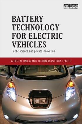 Link / O'Connor / Scott |  Battery Technology for Electric Vehicles | Buch |  Sack Fachmedien