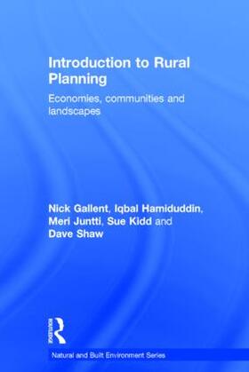 Gallent / Hamiduddin / Juntti |  Introduction to Rural Planning | Buch |  Sack Fachmedien