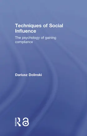 Dolinski |  Techniques of Social Influence | Buch |  Sack Fachmedien