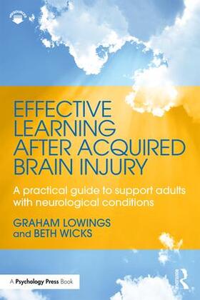 Lowings / Wicks |  Effective Learning After Acquired Brain Injury | Buch |  Sack Fachmedien