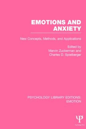 Zuckerman / Spielberger |  Emotions and Anxiety | Buch |  Sack Fachmedien