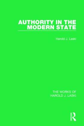 Laski |  Authority in the Modern State (Works of Harold J. Laski) | Buch |  Sack Fachmedien