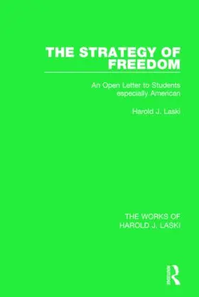 Laski |  The Strategy of Freedom (Works of Harold J. Laski) | Buch |  Sack Fachmedien