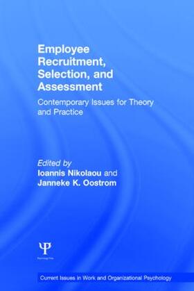 Nikolaou / Oostrom |  Employee Recruitment, Selection, and Assessment | Buch |  Sack Fachmedien