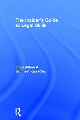 Allbon / Kaur Dua |  The Insider's Guide to Legal Skills | Buch |  Sack Fachmedien