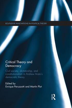Peruzzotti / Plot |  Critical Theory and Democracy | Buch |  Sack Fachmedien