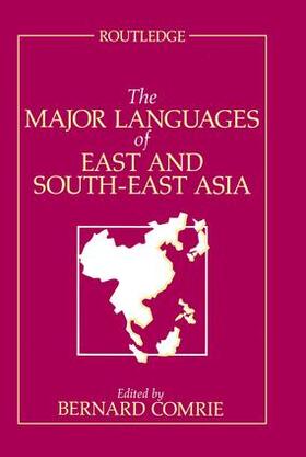 Comrie |  The Major Languages of East and South-East Asia | Buch |  Sack Fachmedien