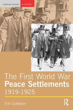 Goldstein |  The First World War Peace Settlements, 1919-1925 | Buch |  Sack Fachmedien