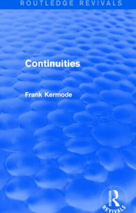 Kermode |  Continuities | Buch |  Sack Fachmedien