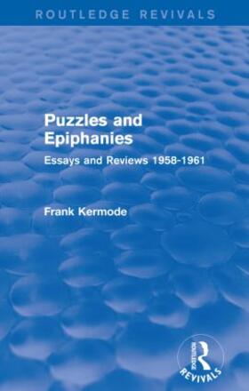 Kermode |  Puzzles and Epiphanies | Buch |  Sack Fachmedien