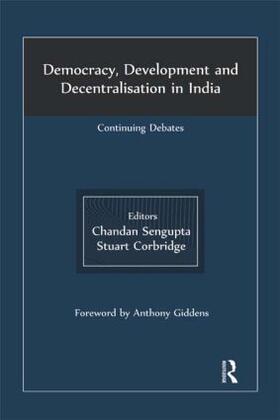 Sengupta / Corbridge |  Democracy, Development and Decentralisation in India | Buch |  Sack Fachmedien