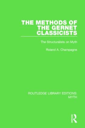 Champagne |  The Methods of the Gernet Classicists Pbdirect | Buch |  Sack Fachmedien
