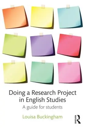 Buckingham |  Doing a Research Project in English Studies | Buch |  Sack Fachmedien