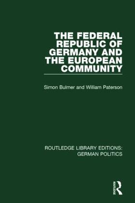 Paterson / Bulmer |  The Federal Republic of Germany and the European Community | Buch |  Sack Fachmedien