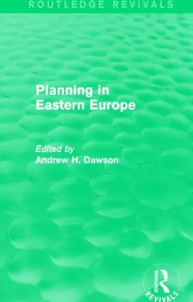 Dawson |  Planning in Eastern Europe | Buch |  Sack Fachmedien