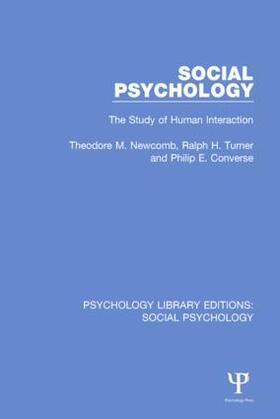 Newcomb / Turner / Converse |  Social Psychology | Buch |  Sack Fachmedien