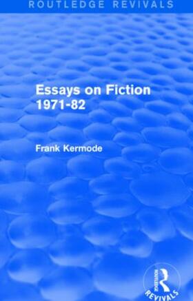 Kermode |  Essays on Fiction 1971-82 | Buch |  Sack Fachmedien