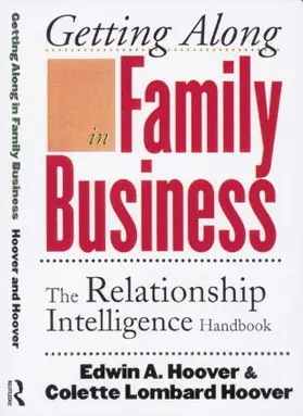 Hoover |  Getting Along in Family Business | Buch |  Sack Fachmedien