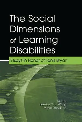 Donahue / Wong |  The Social Dimensions of Learning Disabilities | Buch |  Sack Fachmedien