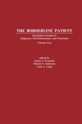 Grotstein / Solomon / Lang |  The Borderline Patient | Buch |  Sack Fachmedien