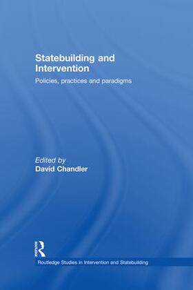 Chandler |  Statebuilding and Intervention | Buch |  Sack Fachmedien