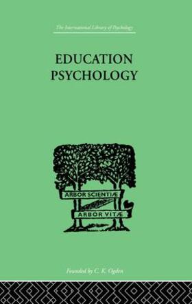 Thorndike |  Education Psychology | Buch |  Sack Fachmedien