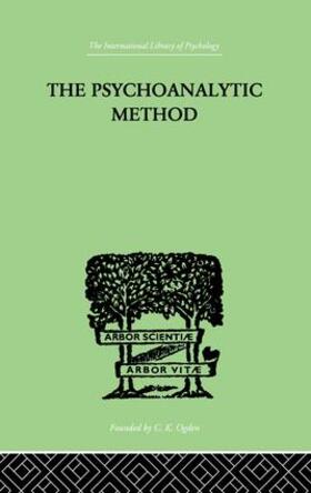 Pfister |  The Psychoanalytic Method | Buch |  Sack Fachmedien