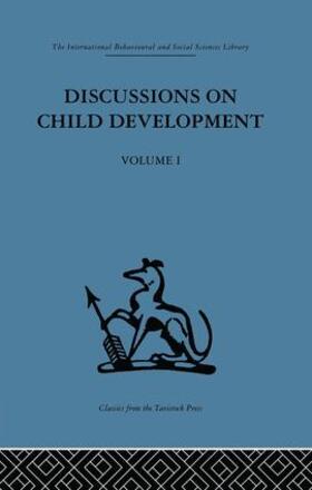 Inhelder / Tanner |  Discussions on Child Development | Buch |  Sack Fachmedien