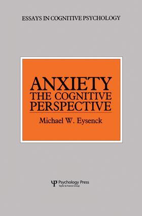 Eysenck |  Anxiety | Buch |  Sack Fachmedien