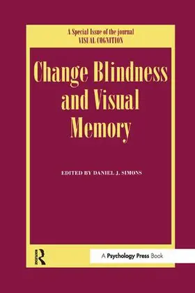 Simons |  Change Blindness and Visual Memory | Buch |  Sack Fachmedien