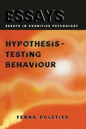 Poletiek |  Hypothesis-Testing Behaviour | Buch |  Sack Fachmedien