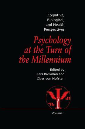 Backman / Hofsten |  Psychology at the Turn of the Millennium, Volume 1 | Buch |  Sack Fachmedien