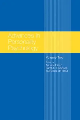 Eliasz / Hampson / de Raad |  Advances in Personality Psychology | Buch |  Sack Fachmedien