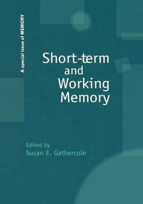 Gathercole |  Short-term and Working Memory | Buch |  Sack Fachmedien