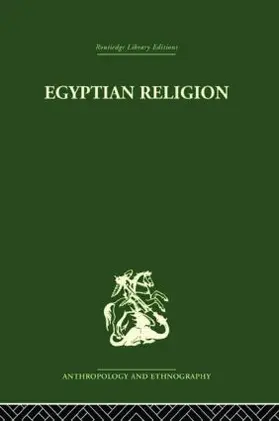 Morenz |  Egyptian Relgion | Buch |  Sack Fachmedien