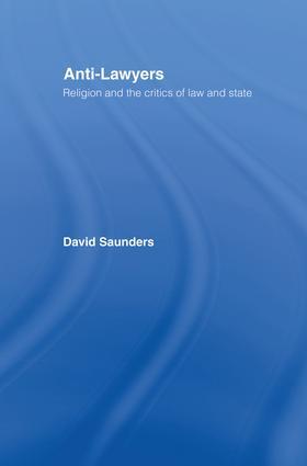 Saunders |  Anti-Lawyers | Buch |  Sack Fachmedien