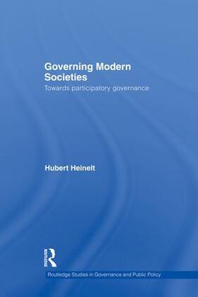 Heinelt |  Governing Modern Societies | Buch |  Sack Fachmedien