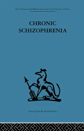 Cameron / Frcp / Freeman |  Chronic Schizophrenia | Buch |  Sack Fachmedien