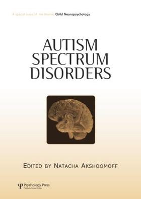 Akshoomoff |  Autism Spectrum Disorders | Buch |  Sack Fachmedien