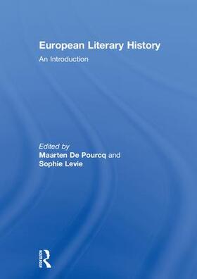 De Pourcq / Levie |  European Literary History | Buch |  Sack Fachmedien