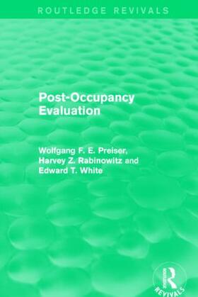 Preiser / White / Rabinowitz |  Post-Occupancy Evaluation | Buch |  Sack Fachmedien