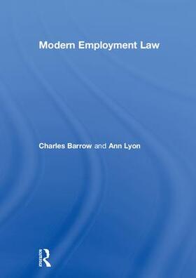 Barrow / Lyon |  Modern Employment Law | Buch |  Sack Fachmedien