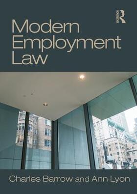 Barrow / Lyon |  Modern Employment Law | Buch |  Sack Fachmedien