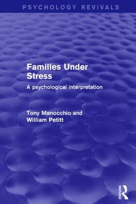 Manocchio / Petitt |  Families Under Stress | Buch |  Sack Fachmedien